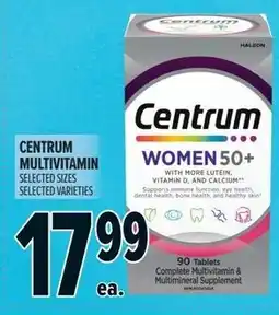 Metro Centrum women 50+ offer