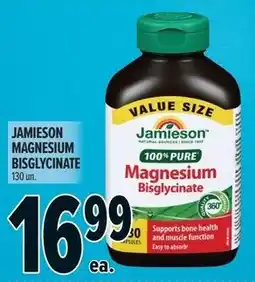 Metro Jamieson magnesium bisglycinate offer