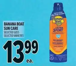 Metro Banana Boat sun care offer