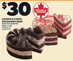 Loblaws La rocca 8 inch occasion cakes offer