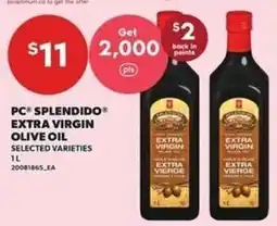 Loblaws PC splendido extra virgin olive oil offer