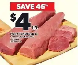 Loblaws Pork tenderloin offer