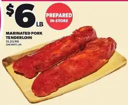 Loblaws Marinated pork tenderloin offer