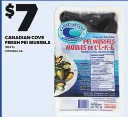 Loblaws Canadian Cove fresh pei mussels offer