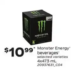 Loblaws Monster Energy beverages offer