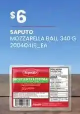 Loblaws Saputo mozzarella ball offer