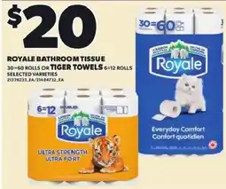 Loblaws Royale bathroom tissue offer