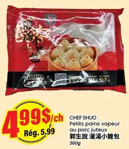 Btrust Supermarket Chef Shuo petits pains vapeur au porc juteux offer