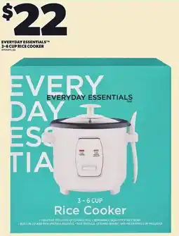 Loblaws Everyday Essentials 3-6 Cup Rice Cooker offer