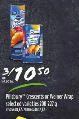 Loblaws Pillsbury Crescents or Weiner Wrap offer