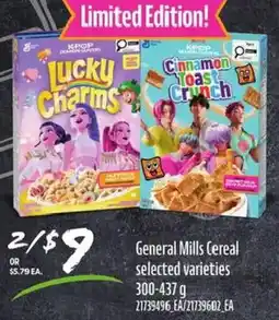 Loblaws General Mills Cereal selected varieties offer