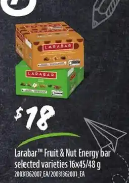 Loblaws Larabar fruit & nut energy bar offer