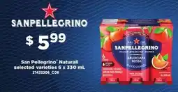 Loblaws San Pellegrino Naturali selected varieties offer