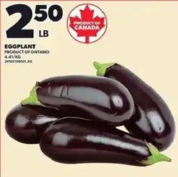 Loblaws Eggplant offer