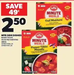 Loblaws MTR Minute Meals offer