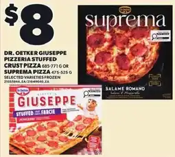 Loblaws Dr Oetker giuseppe stuffed pizza offer
