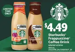 Loblaws Starbucks Frappuccino Coffee Drink offer