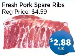 Blue Sky Supermarket Fresh Pork Spare Ribs offer