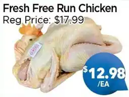 Blue Sky Supermarket Fresh Free Run Chicken offer