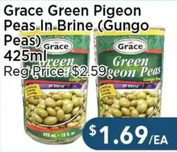 Blue Sky Supermarket Grace green pigeon peas offer