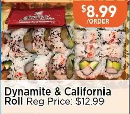 Blue Sky Supermarket Dynamite & California Roll offer