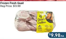 Blue Sky Supermarket Springcreek Frozen Fresh Quail offer