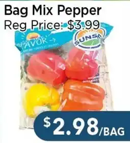 Blue Sky Supermarket Sunset bag mix pepper offer