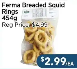 Blue Sky Supermarket Ferma breaded squid rings offer