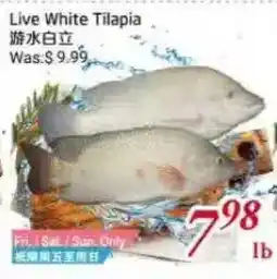 Tone Tai Supermarket Live White Tilapia offer