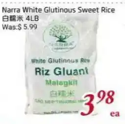 Tone Tai Supermarket Narra White Glutinous Sweet Rice offer
