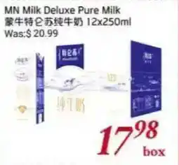 Tone Tai Supermarket MN Milk Deluxe Pure Milk offer