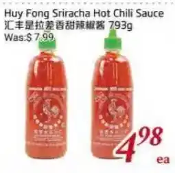 Tone Tai Supermarket Huy Fong Sriracha Hot Chili Sauce offer