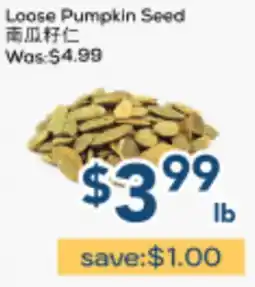 Oceans Fresh Food Market Loose Pumpkin Seed offer