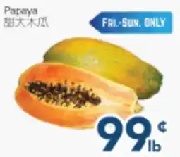 Oceans Fresh Food Market Papaya offer
