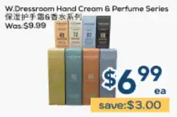 Oceans Fresh Food Market W.Dressroom Hand Cream & Perfume Series offer