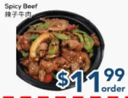 Oceans Fresh Food Market Spicy Beef offer