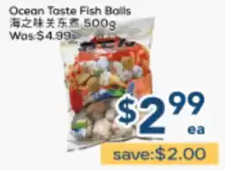 Oceans Fresh Food Market Ocean Taste Fish Balls offer