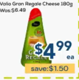 Oceans Fresh Food Market Valio Gran Regale Cheese offer