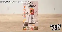 Nations Fresh Foods Sokany Multi-Purpose Blender 2 In 1 offer