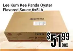 Nations Fresh Foods Lee Kum Kee Panda Oyster Flavored Sauce 6x5Lb offer