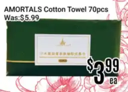 Nations Fresh Foods AMORTALS Cotton Towel 70pcs offer
