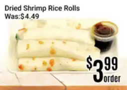 Nations Fresh Foods Dried Shrimp Rice Rolls offer
