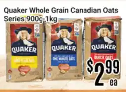 Nations Fresh Foods Quaker Whole Grain Canadian Oats Series offer