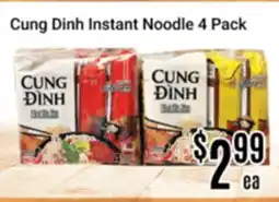 Nations Fresh Foods Cung Dinh Instant Noodle offer