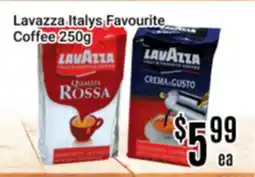 Nations Fresh Foods Lavazza Italys Favourite Coffee offer