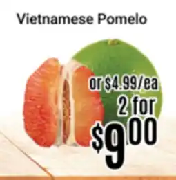 Nations Fresh Foods Vietnamese Pomelo offer