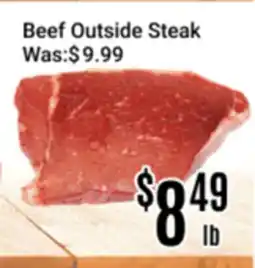 Nations Fresh Foods Beef Outside Steak offer