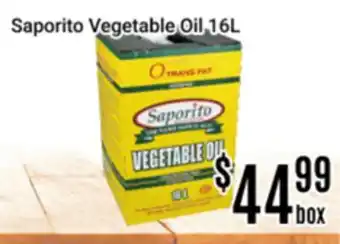 Nations Fresh Foods Saporito Vegetable Oil offer