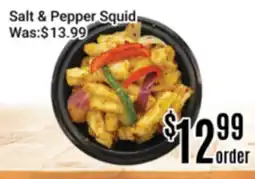 Nations Fresh Foods Salt & Pepper Squid offer