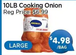 Blue Sky Supermarket 10LB Cooking Onion offer
